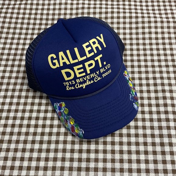 Gallery Dept hat Navy Blue - Picture 2 of 5